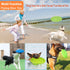 Dog Flying Disc - 2 Pack Soft Rubber Interactive Flying Disc Toy for Small and Large Dogs, Floats in Water