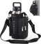 icolor Magnetic Gym Bag Water Bottle Carrier Holder with Phone Pockets &