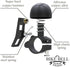 Sportout Copper Alloy Bike Bell, Classic Loud Sound Ring for Road, Mountain, City, Sports, Cruiser, BMX Bikes