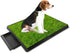 Daslakdc 2 25 inches. 20 inches. 3 inches Dog Urinal containing Replaceable lawns, Dog Potty Grass .Portable pet