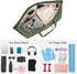 Large Yoga Mat Bag with Shoes Compartment and Wet Pocket Ladies Pilates Gym Tote Bag with Yoga Mat Holder Strap