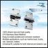 Pair of Take-Apart Hinge, Marine Grade Stainless Steel 316 Hinge for Boat Deck Accessories with Fasteners