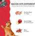 Shameless Pets Dog Training Treats - Bone Broth Chews (Bacon Hits Different) for Healthy Puppy Training