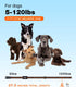 Bousnic Dog Shock Collar - 3300Ft Training Collar with Remote for 5-120lbs Dogs, Rechargeable Waterproof
