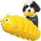 Dog Chew Toys for Aggressive Chewers - Indestructible Rubber Dog Toy for Tough Chewers, Yellow-Insect Design
