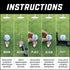 Golf Marker Accessories for Putting Aid Golf Ball Alignment Marking Tool for Faster Accurate Golf Putting