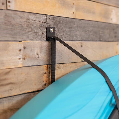 StoreYourBoard Roanoke Kayak Storage Rack, Holds 100 lbs, Space Efficient Indoor Kayak Holder