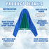10 Pack 50 Summer Breling Cooling Hoodie Towels for Neck and Face, UPF Sun Protection and Evaporative Cool Technology