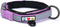 Pawtitas Lumberjack Padded Martingale Collar for Dogs, Soft Neoprene with Reflective Band, Medium Orchid