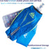 TRIWONDER Handheld Water Bottle for Running, 17 oz Soft Flask with Hand Strap, BPA Free, Blue