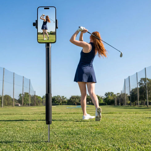 WIGERLON Adjustable Golf Tripod Stick for Phones - Perfect for Capturing Golf Moments
