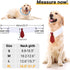 Segarty Dog Neck Tie Large, 6 Pack Adjustable Cute Pet Ties Collars Grooming Accessories Formal Wedding Costume Black Red Dog Necktie Collar Set for Medium Large Dog Holiday Party Birthday (XL)