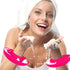 BaR-K Patented Drip Catcher Cuffs - Face Wash Wristbands for Spa, Stops Soap & Water from Running Down Arms, Pink Set