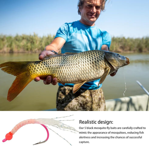 Generic Set 1.77 Inches Fishing Lure - Artificial Reflective Tail Bait - Reflective Tail Fishing Lures for Bass