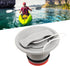 Inflatable Kayak Boat Air Valve, 2Pcs Replacement for Rubber Dinghy Raft Canoe, 8 Teeth with Cover Rope