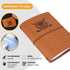 Golf Scorecard Book, Leather Golf Journal Notebook with Pencil, Yardage Book, Pocket Golf Score Book