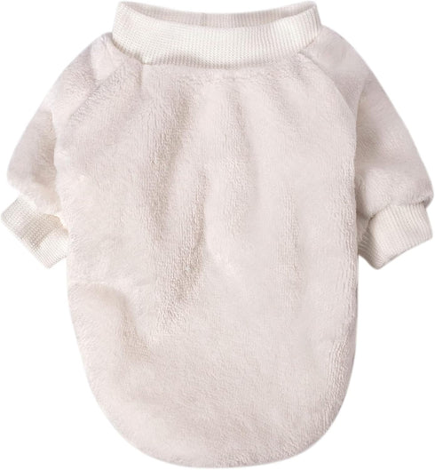 FabriCastle Small Dog Sweater, 3 Count, Ultra Soft and Warm Dog Clothes Coat, Jacket for Small Medium Dogs Boy or Girl