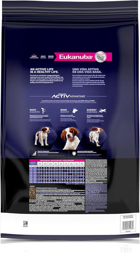 Eukanuba Puppy Medium Breed Dry Dog Food, 4.5 lb