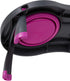 Dexas Pets Double Elevated Pet Feeder - Fuchsia, Large/2.5 Cup Capacity Bowls