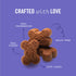 Three Dog Bakery Soft Baked Grain Free Meaty Woofers, Turkey and Cranberry Flavor, 25 oz