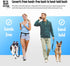 The Buddy System Adjustable Hands-Free Dog Leash for Running and Training Service Dogs, USA Made, Large Belt