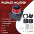5-60V AWBLIN Upgrade Battery Disconnect Switch with Voltmeter, DC Master Isolator Cut/Shut Off Switch for Marine Boat