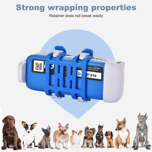 SGEOYPIL Pack 6 GPS Tracker for Dogs Rubber Clip Compatible with Tractive GPS Pet Location Tracker Replacement