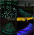 OGIFOAHC 100pcs Glow in The Dark Rocks, Non-Toxic Glowing Stones for Aquarium or Garden Decoration