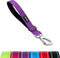 Short Dog Leash 1 ft - 12 Inches Traffic Leash for Large and Medium Dogs, Nylon Reflective with Padded Handle