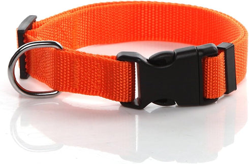 SALO Nylon Dog Collar, Adjustable Collars for Medium Large Dogs, 3/4 Inch Wide