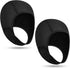 Jecery 2 Pcs Neoprene Diving Hood - Thermal Wetsuit Hood Cap Swim Caps with Chin Straps for Men Women