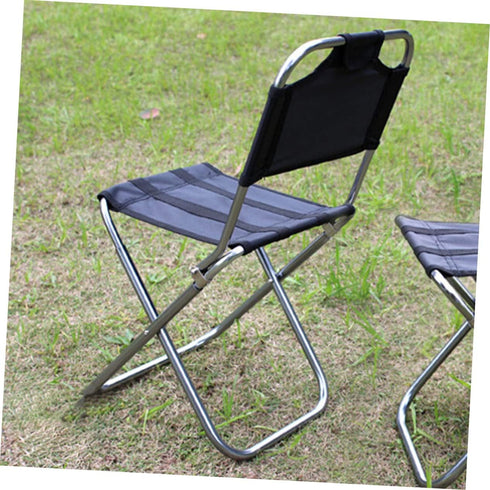 Lightweight Foldable Fishing Chair - Portable Aluminum Stool