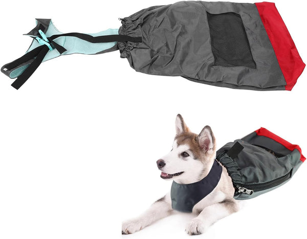 Paralyzed Pets Drag Bag, Durable Oxford Drag Bags for Paralyzed Dogs, Comfortable Tow Bag for Walking and Protection
