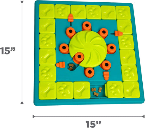 4 Outward Hound by Nina Ottosson MultiPuzzle Interactive Dog Treat Puzzle Enrichment Toy, Level Expert