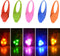 5-Pack LED Light Up Dog Collar Light, Waterproof Pet Safety Strobe Lights for Large Medium Small Dogs at Night