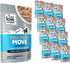 I AND LOVE AND YOU Feed Meow Move Wet Cat Food - Chicken - Grain Free, Shredded, 3oz Pack of 12