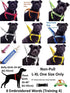 Caution Red Dog Bandana, Quality Personalised Embroidered Neck Scarf, Fashion Accessory to Warn Others of Your Dog