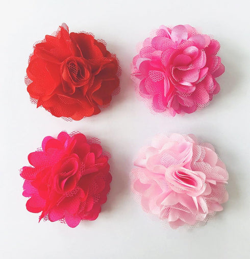 PET SHOW Valentines Small Dogs Flower Charms for Medium Large Dogs, Cat, Puppies, Rabbit Collars