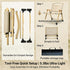 11.6 Folding Camping Chair, Outdoor Chair with Wooden Armrests,Folding Chair for Camping, Hiking, Beach, Picnic, Indoor