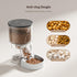 Automatic Cat Feeder - 3L Timed Pet Dry Food Dispenser with Clog-Free Design, Auto Feeder for Cats, 1-6 Meals Per Day