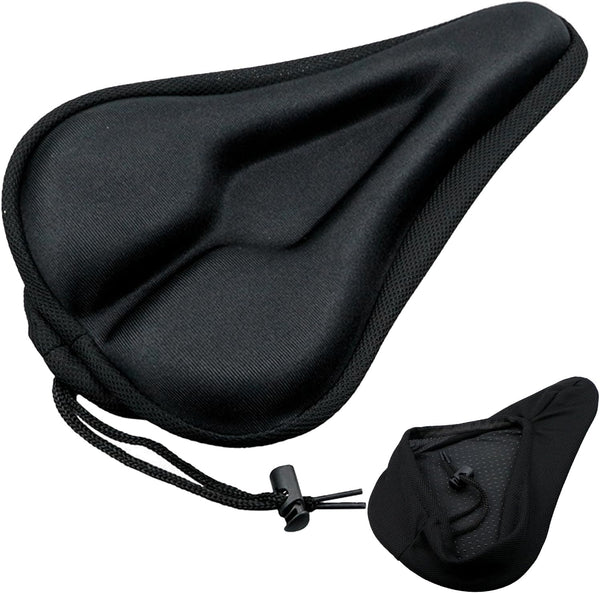JLNGTHONG Bike Seat Cushion, Comfort Bicycle Seat Cover for Indoor and Outdoor, Universal