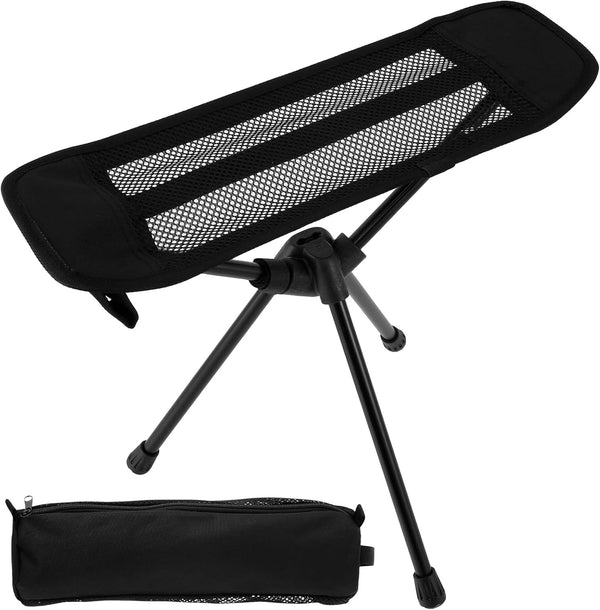 Universal Camping Chair Foot Rest, Folding Attachable Footrest Leg Rest Outdoor Chair,