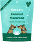 Bocce's Bakery 5 oz Coconut Macaroon Treats for Dogs: Wheat-Free, All-Natural Ingredients, Crunchy Biscuits, Baked in