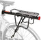 Rear Bike Rack - 110 lbs / 50KGS Aluminum Alloy Adjustable Cargo Racks for 26"-29" Frames