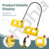 Hydraulic Steering Locks, Yellow, 4" Steer Stop Outboard Hydraulic Steering Lock for Outboard Motor Trailering
