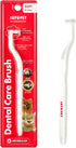 JAYU PET Dental Care Brush (Soft Bristles) 1ea - Dog Toothbrush, Cat