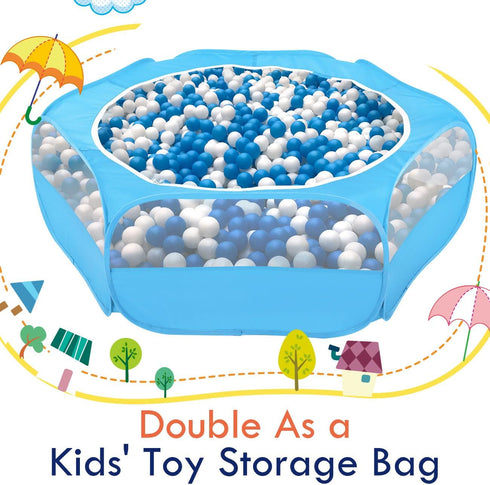 3 Pig/Rabbits/Hamster/Chinchillas,Light Pawaboo Small Animals Playpen, Waterproof Small Pet Cage Tent with Zippered
