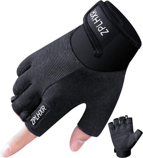 ZPLHXR Workout Gloves for Men and Women, Gym Gloves for Weight Lifting, Exercise,