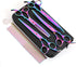 7.0in Titanium Professional Pet Grooming Scissors Set, GEMEK 6 in 1 Straight