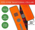 SPOT THE DOG! Reflective Dog Collar - Adjustable Durable Comfortable Collars for Large Dogs, Hunting Dogs (Blaze Orange)